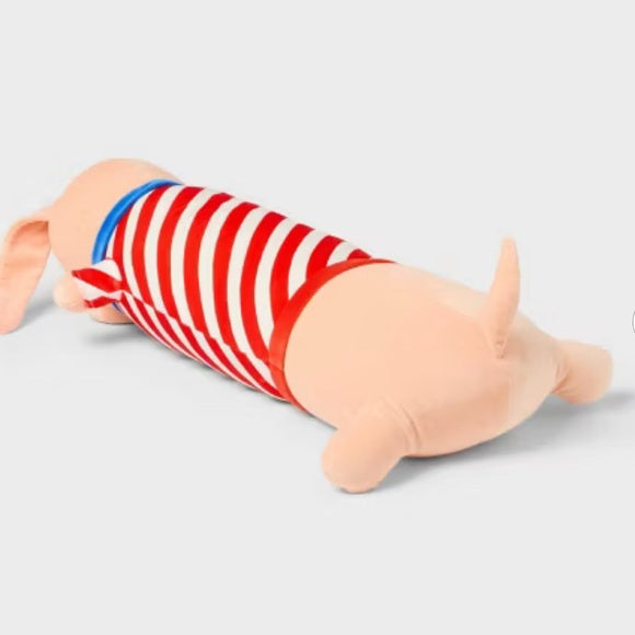 Patisserie Dog - Kids Long Weighted Plush Throw - Pillow Tan - Pillowfort - Minor Cosmetic Imperfection due to Shipping (see pictures)