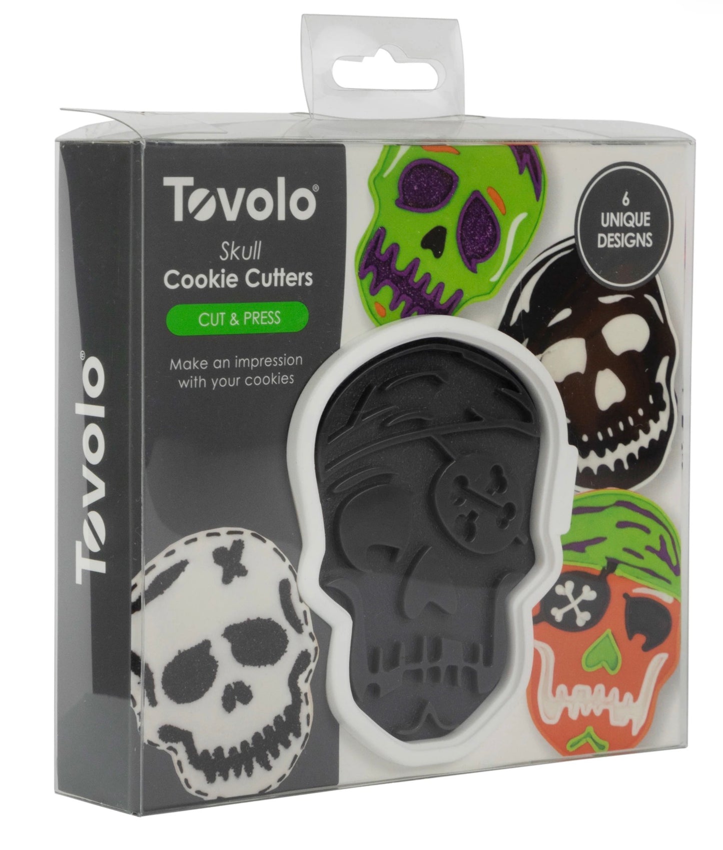 TOVOLO - Skull Cookie Cutters