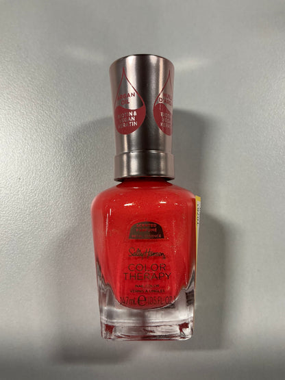 Sally Hansen Color Therapy Nail Polish - Scented Collection - Morning Blossom - 0.5 fl oz: Nail Care, Shimmer Finish