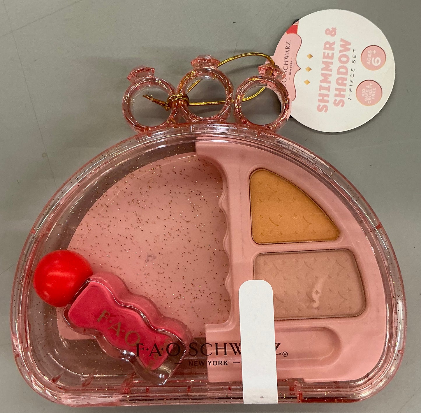 FAO Schwarz Shimmer & Shadow Set - MISSING EYESHADOWS (SEE PICTURES)