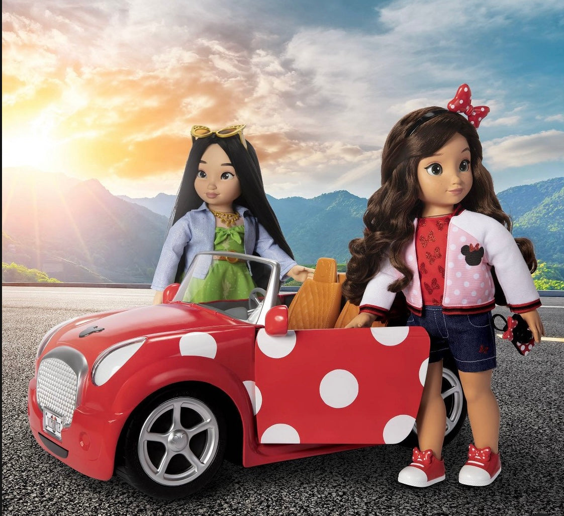 Disney ILY ever 18" Large Accessory Minnie Mouse Inspired
Coupe Car