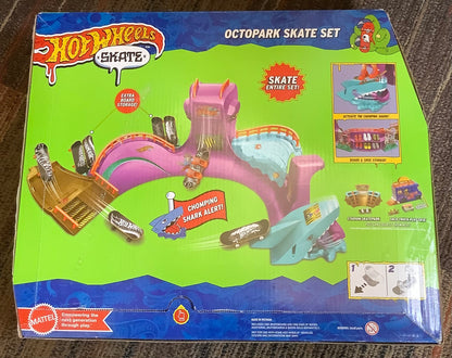 Hot Wheels Skate Octopark Playset 21PC