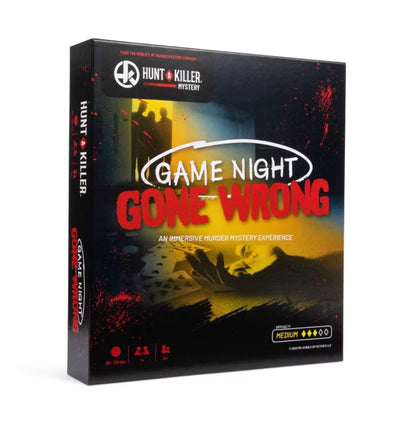 Hunt A Killer Game Night Gone Wrong Board Game - OPEN BOX (see pictures)