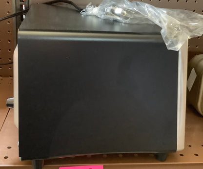 THRIFTY 70-KitchenSmith by Bella Toaster Oven - Stainless Steel:
Countertop Small Toaster, 4-Slice, Adjustable Browning, Auto Shut-Off