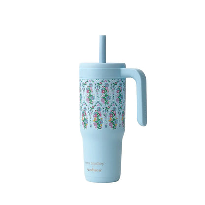 Vera Bradley x Reduce - 24oz Insulated Stainless Steel Straw Tumbler