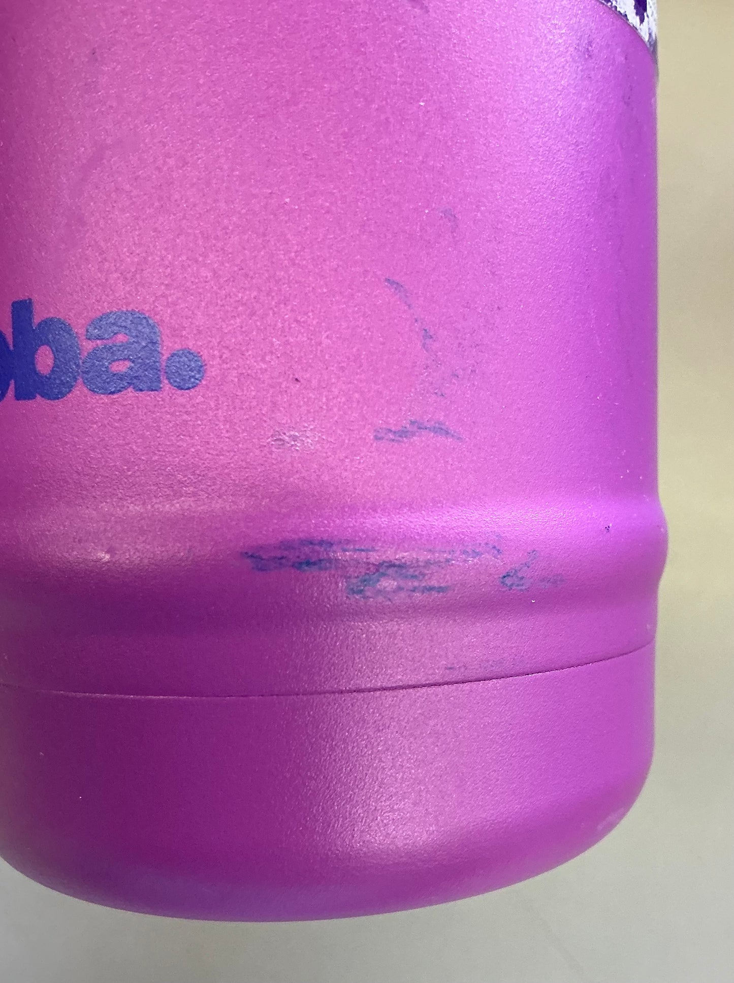 Bubba 24 fl oz Stainless Steel with Dual Sip Lid Water Bottle - Moodbooster - Minor cosmetic damage (see pictures)