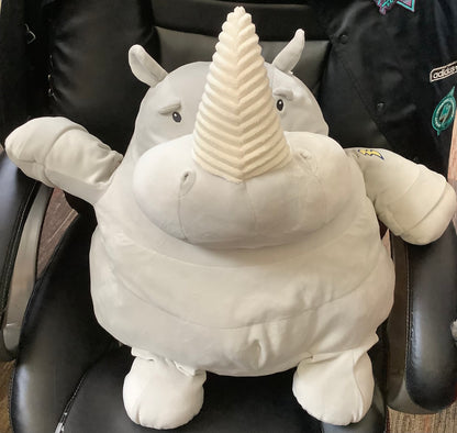 21" Rhino Stuffed Animal