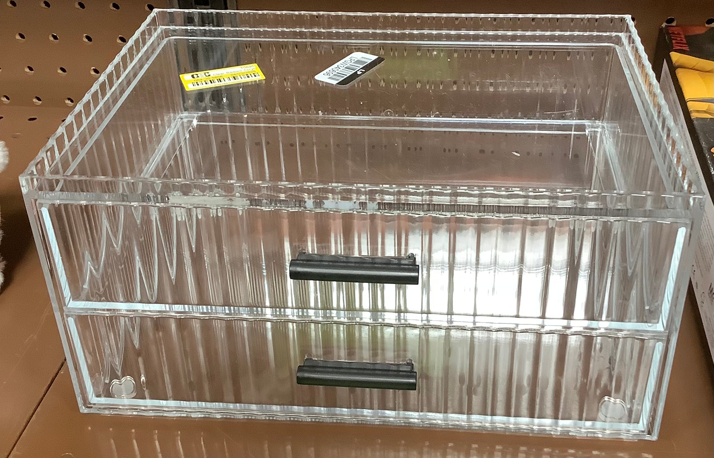 Clear Ribbed Acrylic Stacking Drawers – Discount 70 Online