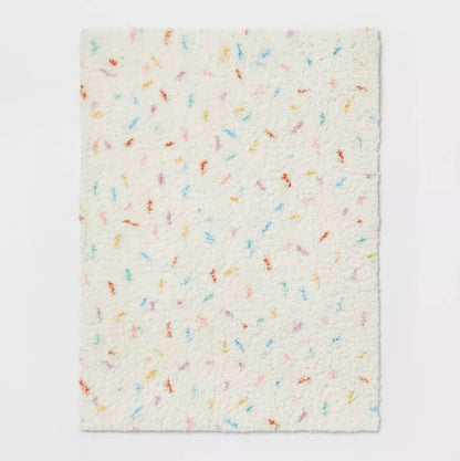 4'x5'6" Cupcake Kids' Rug - Out of Package - Minor Cosmetic Damage (see pictures)