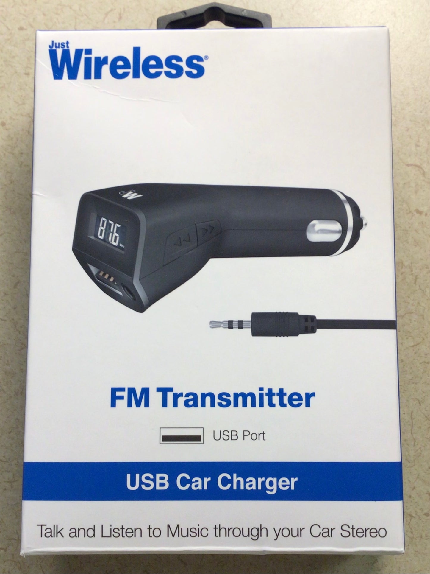 FM Transmitter USB Car Charger