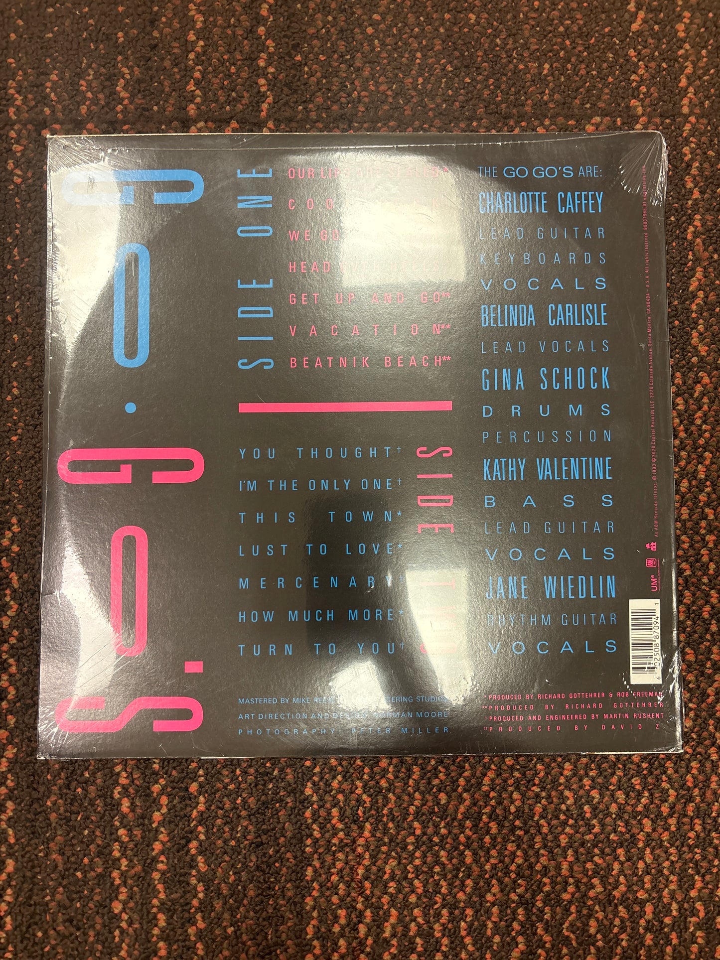 The Go Go’s Great Hits 1 LP - Sea glass (Vinyl) Sealed