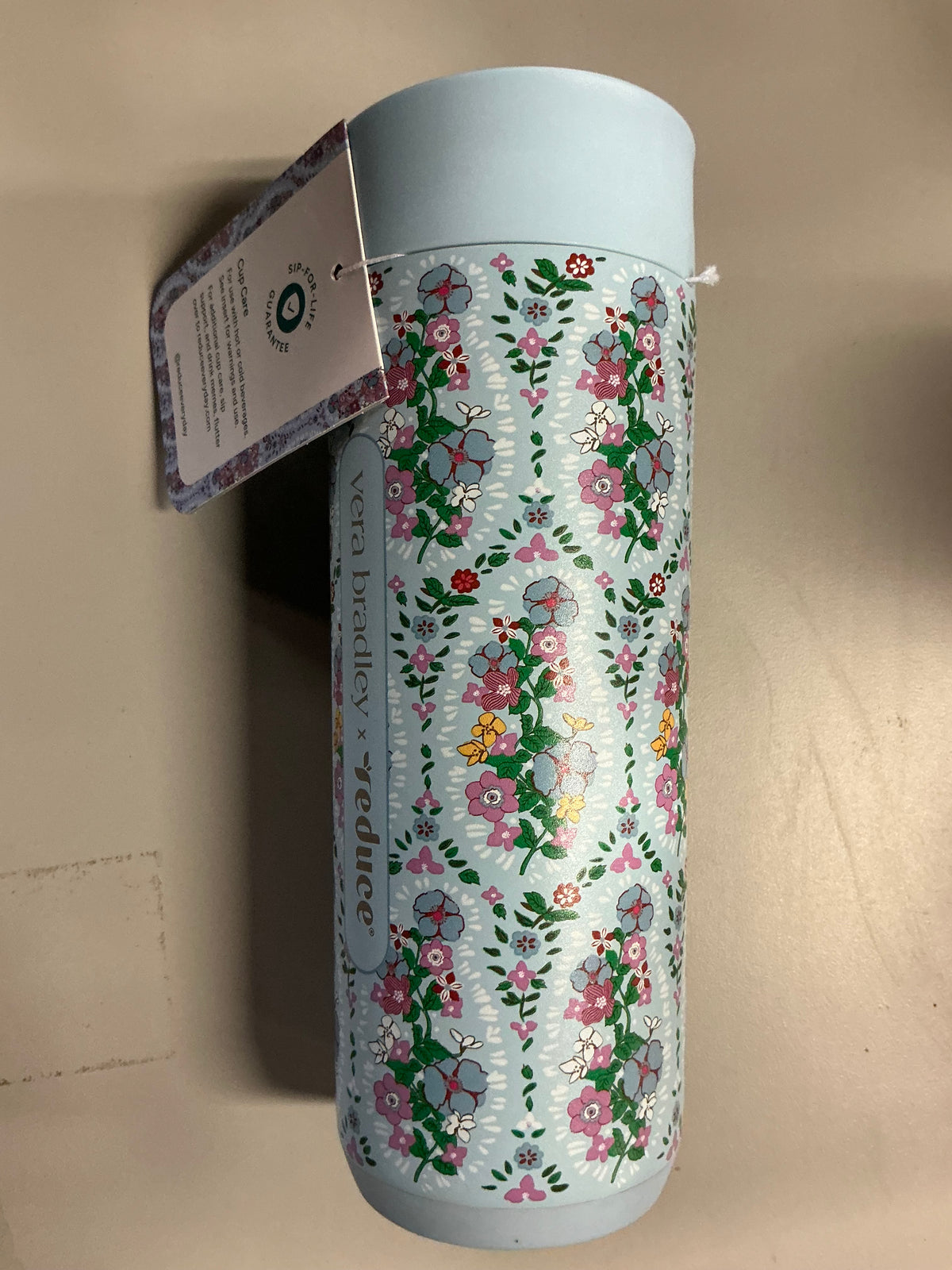 Vera Bradley x Reduce - Perk 160z - Insulated Stainless Steel Coffee Tumbler