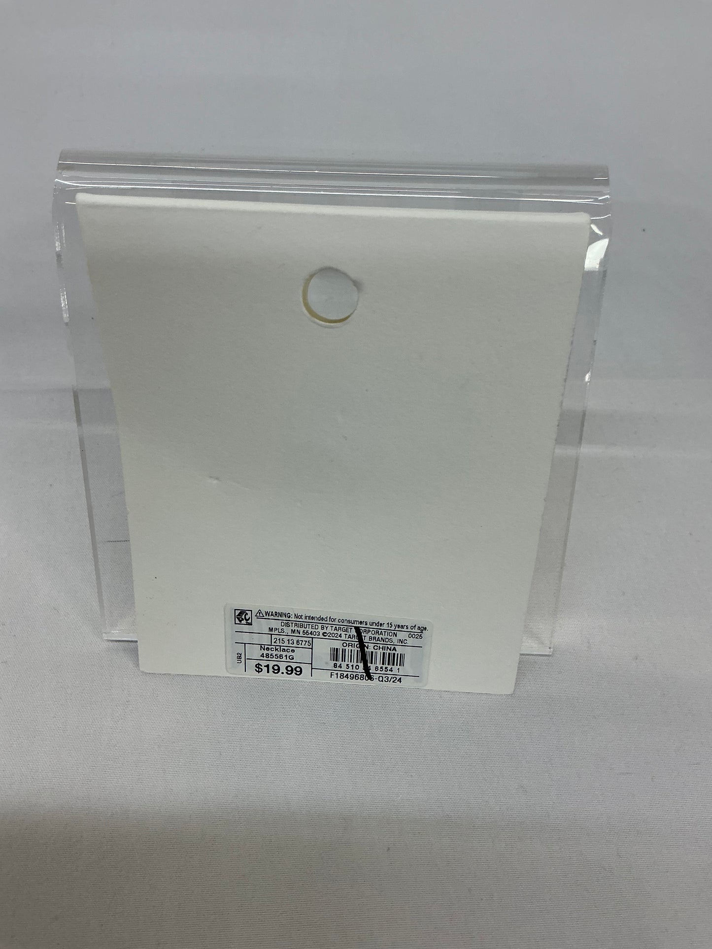 Fashion Jewelry in Gold - May Have Damaged Packaging