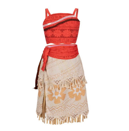 Disney Princess Moana Classic Dress Size 3 - OPEN PACKAGE (see pictures, not all include hanger)