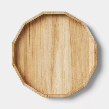 15" Bleached Wood Tray - Threshold™