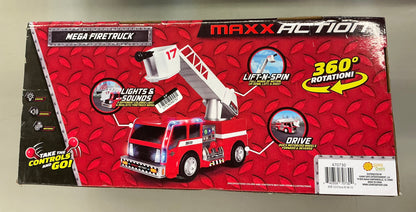 Maxx Action Fire Truck Toy Vehicle - DAMAGED BOX