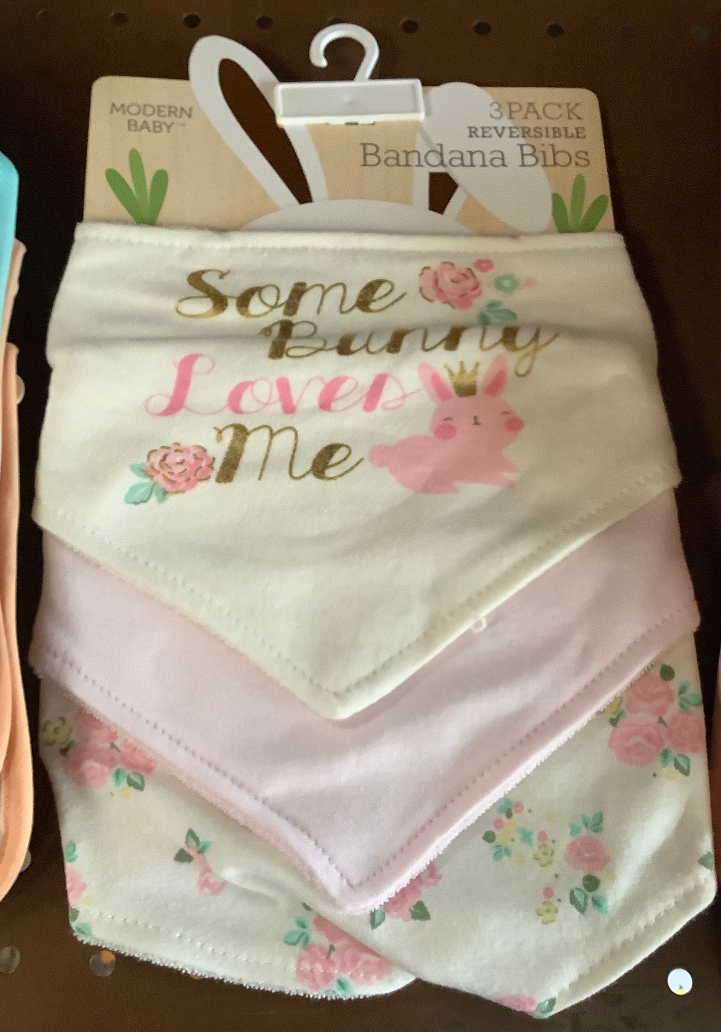 3-Pack Easter Bandanna Bibs