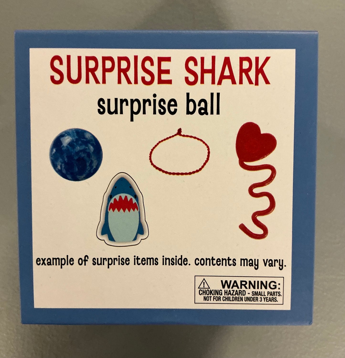 Shark Party Bundle (includes 6 Shark Balloons, 6 Shark Surprise Boxes, 2 packs of Party Favor Blowers (6 count each) and 1 “Happy Birthday” Banner)