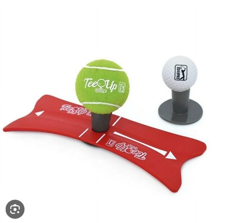 PGA Tour Tee Up Power Lauch Set (Balls Sold Separately) - Missing one Rubber Tee (see pictures) - Damaged Packaging