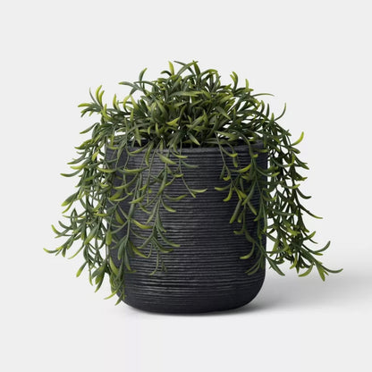 Fluted Outdoor Planters - Assorted Sizes - Minor Cosmetic Damage (see pictures) - FOR PICKUP ONLY