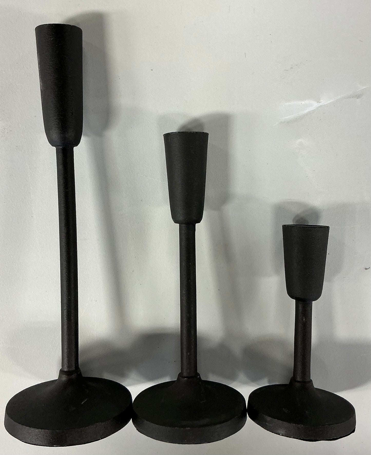 Metal Unity Candleholder 3 Piece Set (candles sold separately) - OUT OF BOX