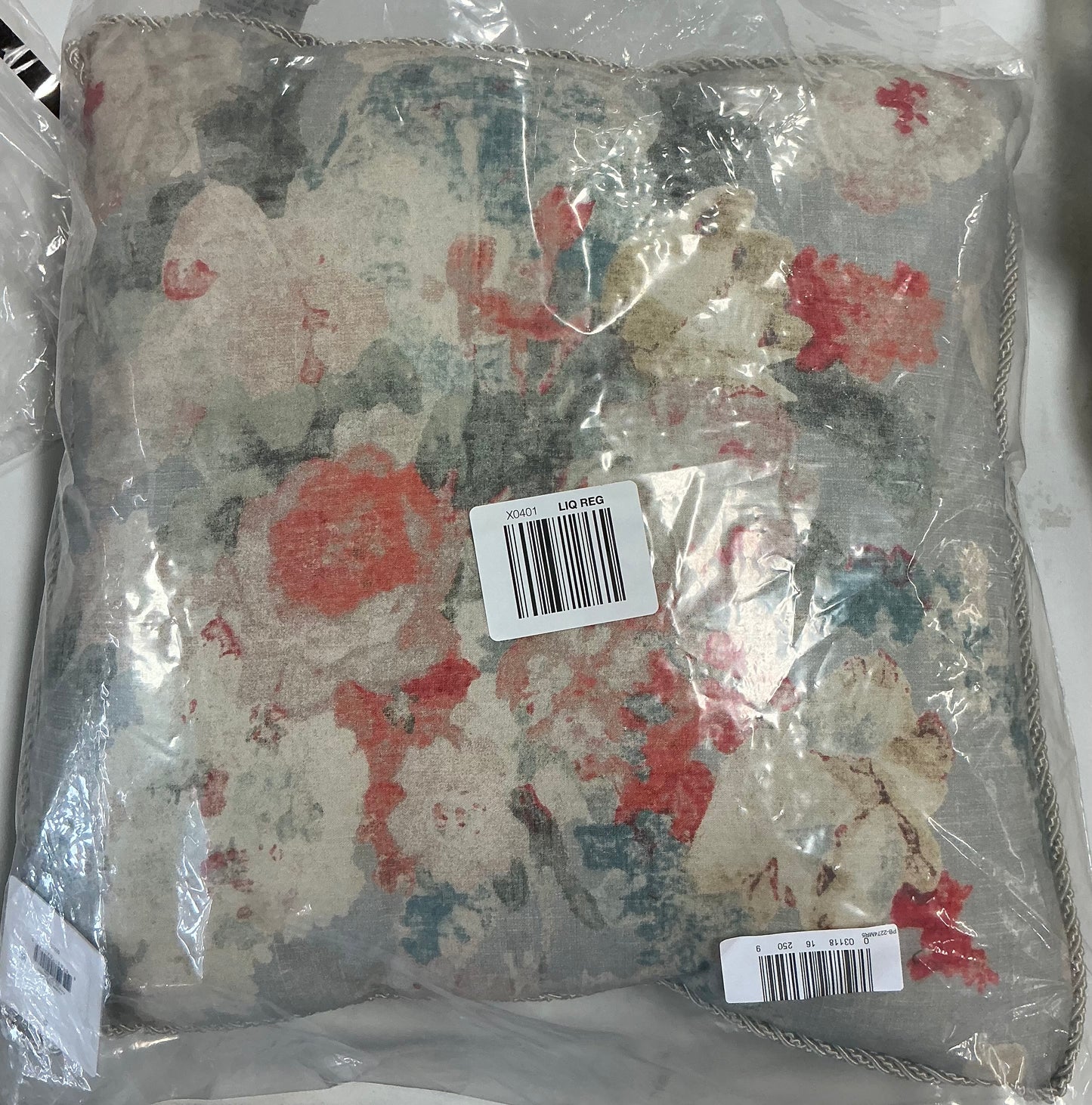 Throw Pillows - 18X18” - May Have Damaged or Missing Packaging - Some Dirt Possible Due to Shipping - Out of Package- AS IS - No Returns