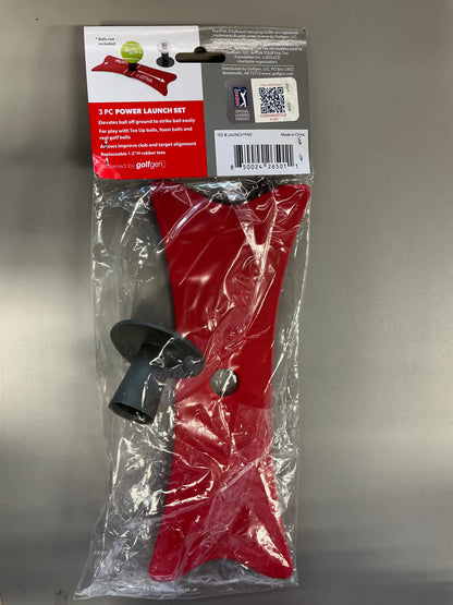 PGA Tour Tee Up Power Lauch Set (Balls Sold Separately) - Missing one Rubber Tee (see pictures) - Damaged Packaging