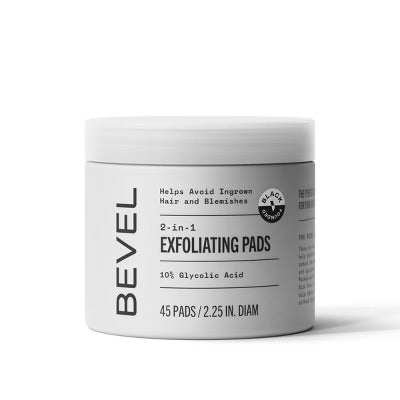 Bevel Exfoliating Toner Pads for Face, 10% Glycolic Acid