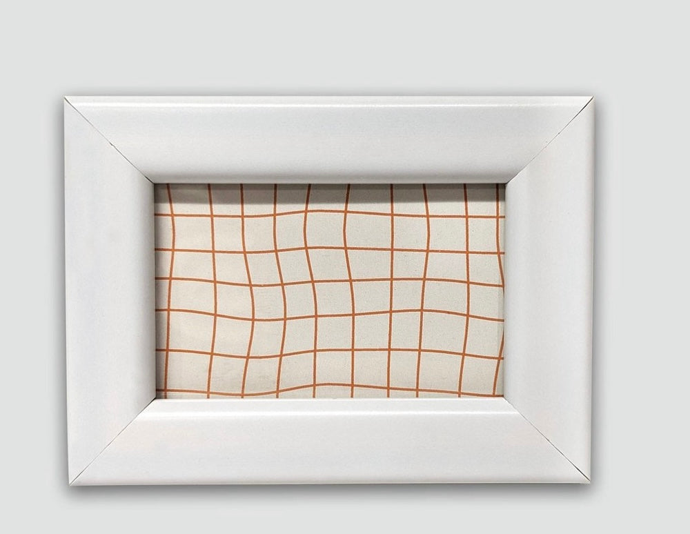 Harbortown 4pk 2"x3" Soft Linear Profile Mini Picture Frames
Matte White
