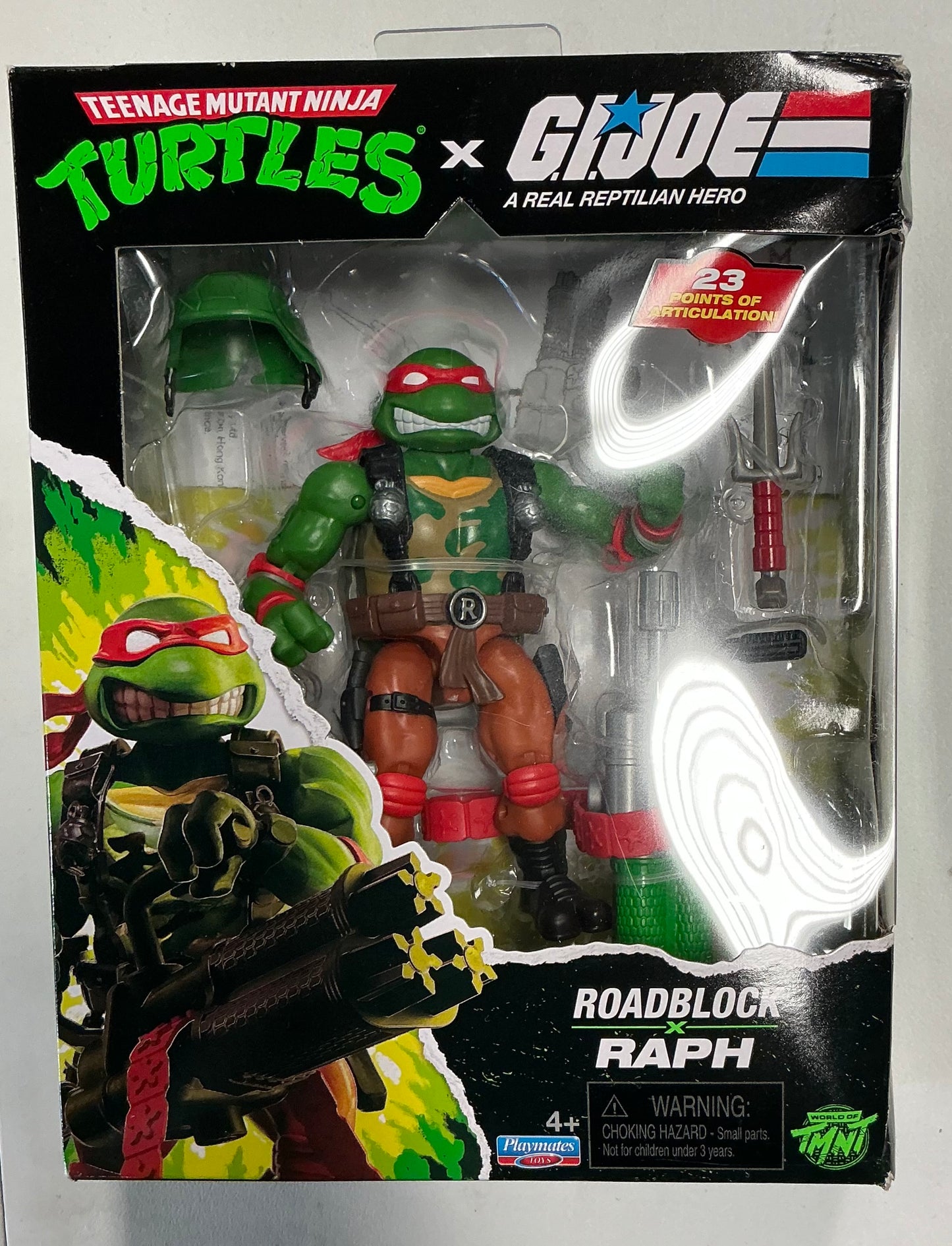 Teenage Mutant Ninja Turtles GI Joe Mashup Figure Raph