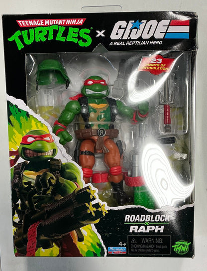 Teenage Mutant Ninja Turtles GI Joe Mashup Figure Raph