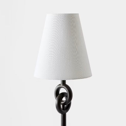 Metal Ring Floor Lamp - Back - Out of Box - Minor Cosmetic Damage (see pictures)