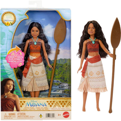 Mattel Disney Moana Singing Fashion Doll Sings “How Far I’ll Go” Inspired by Live Action Movie