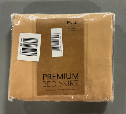 Casual Comfort Luxury Pleated 14" Hypoallergenic Wrinkle Resistant Bed Skirt - Full