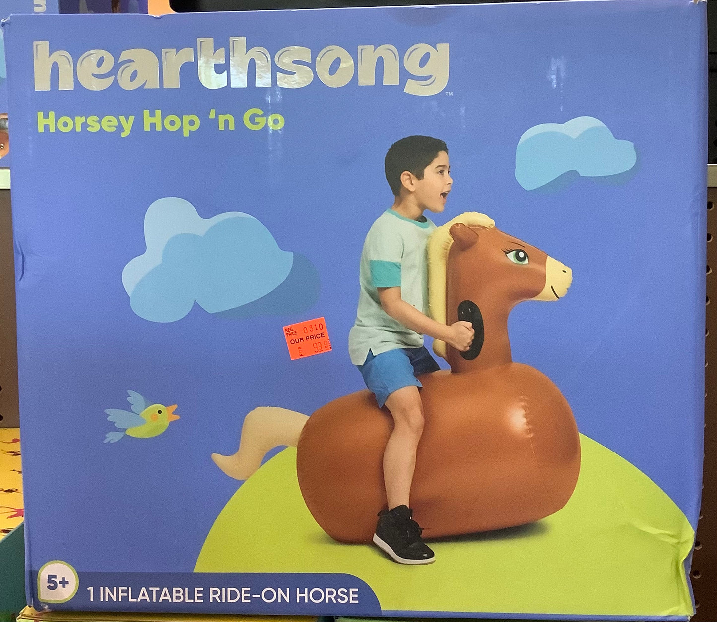 (Clearance) FINAL SALE Inflatable Ride-ON-Horse