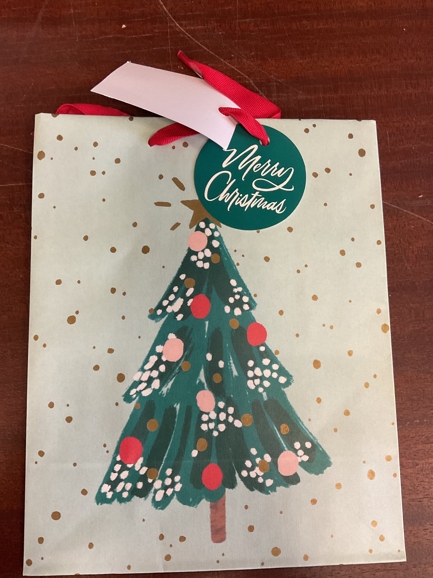 Christmas “Christmas Tree” Gift Bag