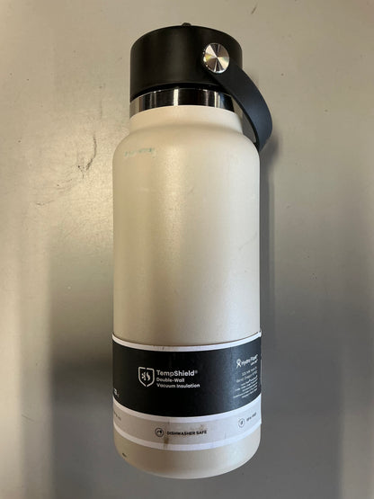 Hydro Flask - 32 oz Wide Mouth Water Bottle with Flex Straw Cap - Minor Cosmetic Damage - May Be Missing Packaging (see pictures)