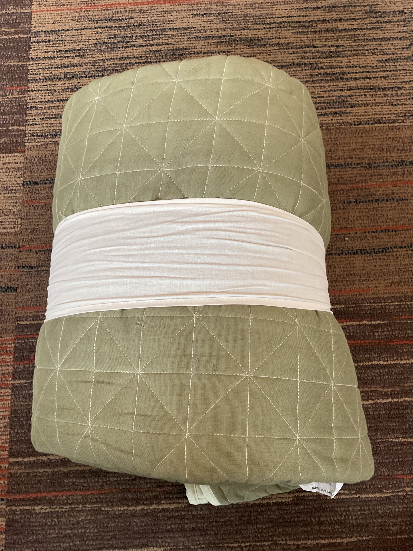 Full/Queen Green Blanket