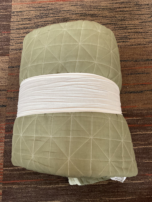Full/Queen Green Blanket