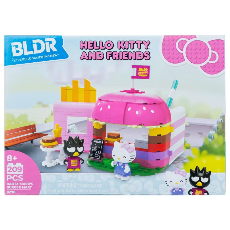 Hello Kitty & Friends Burger Mart with Hello Kitty & Pochacco Building Set
