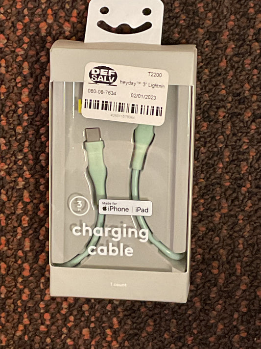 USB-C to Lightning Charging Cable - 3ft