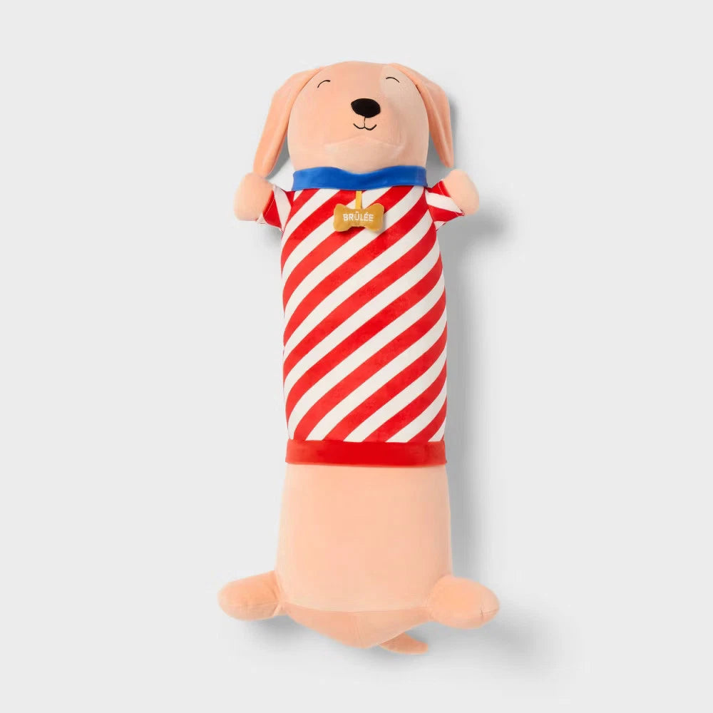 Patisserie Dog - Kids Long Weighted Plush Throw - Pillow Tan - Pillowfort - Minor Cosmetic Imperfection due to Shipping (see pictures)