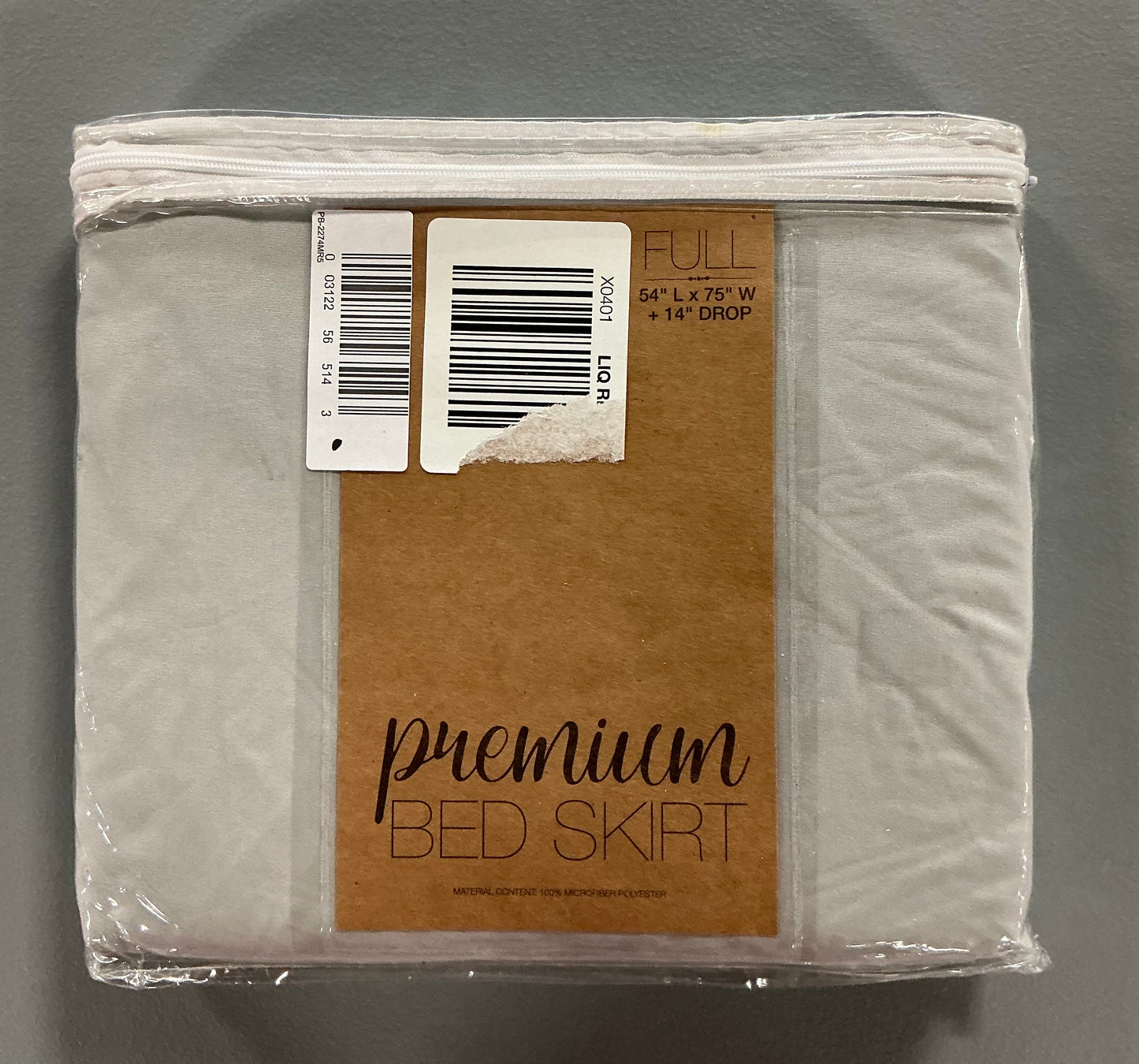 Casual Comfort Luxury Pleated 14" Hypoallergenic Wrinkle Resistant Bed Skirt - Full