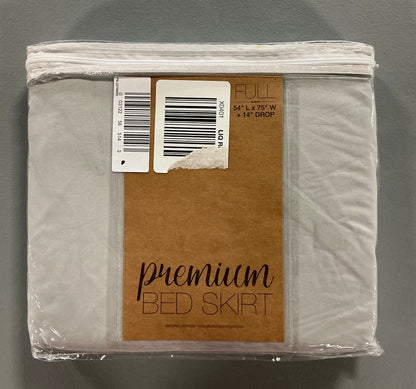 Casual Comfort Luxury Pleated 14" Hypoallergenic Wrinkle Resistant Bed Skirt - Full