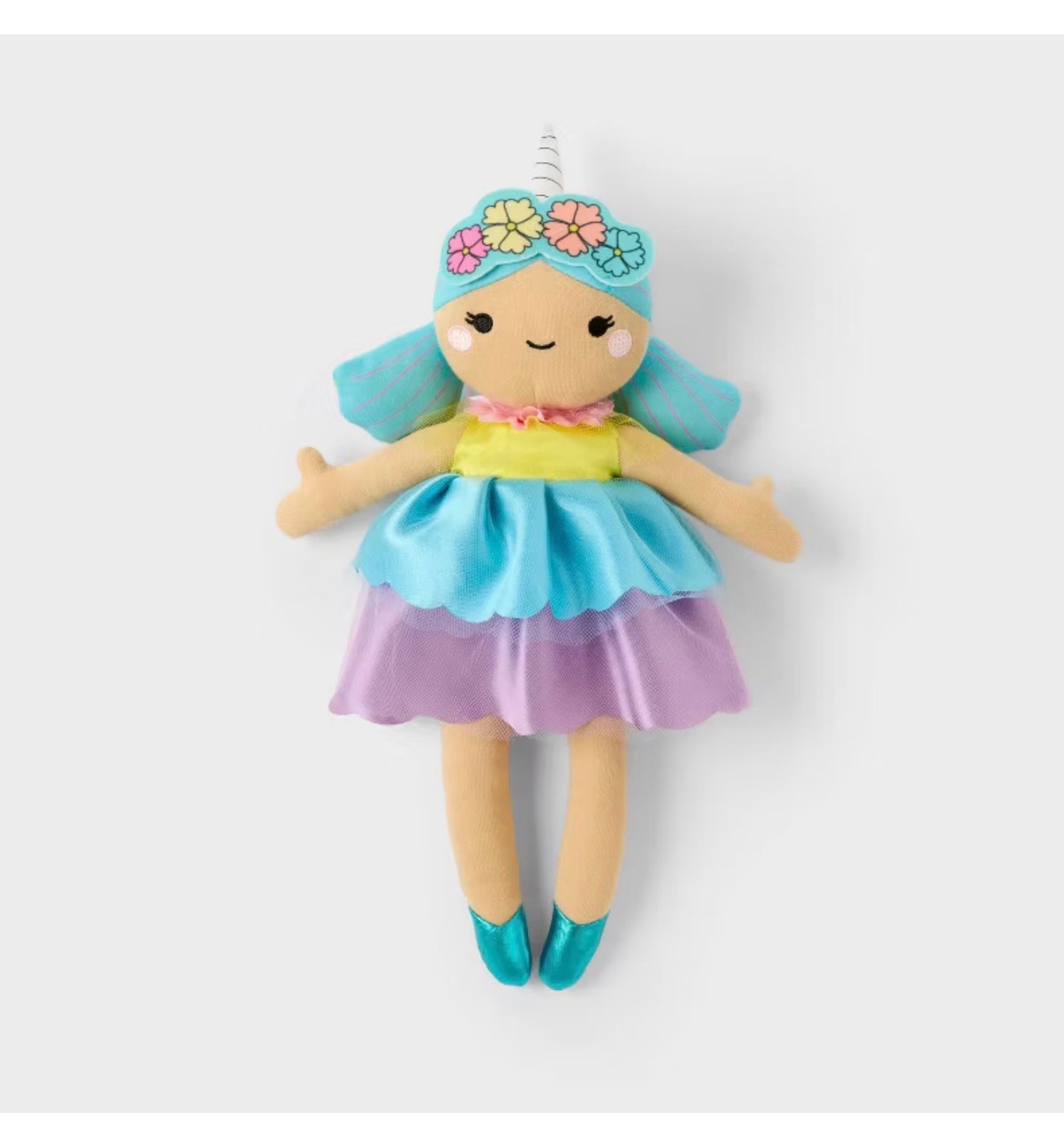 25.7" Unicorn 2 Dress-Up 3 with Doll 4pc Set - Gigglescape™