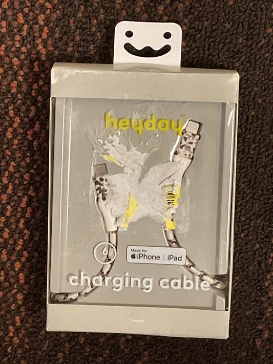 USB-C to Lightning Charging Cable - Leopard print - 6ft