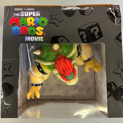 Nintendo The Super Mario Bros. Movie Bowser Figure with Fire Breathing Effect - Damaged Box