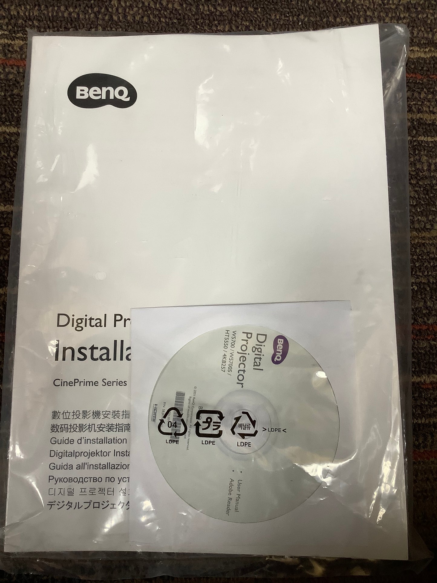 BenQ HT3560 2200-Lumen 4K UHD HDR DLP Home
Theater Projector
