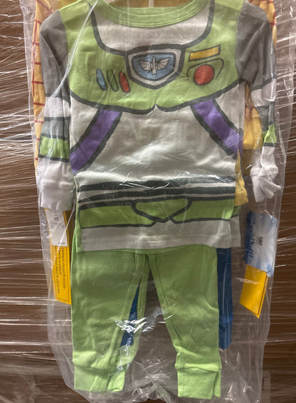 Toy Story - Buzz and Woody Pajama Sets - Size 18M