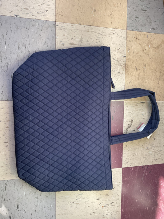 Dark Blue Travel Tote